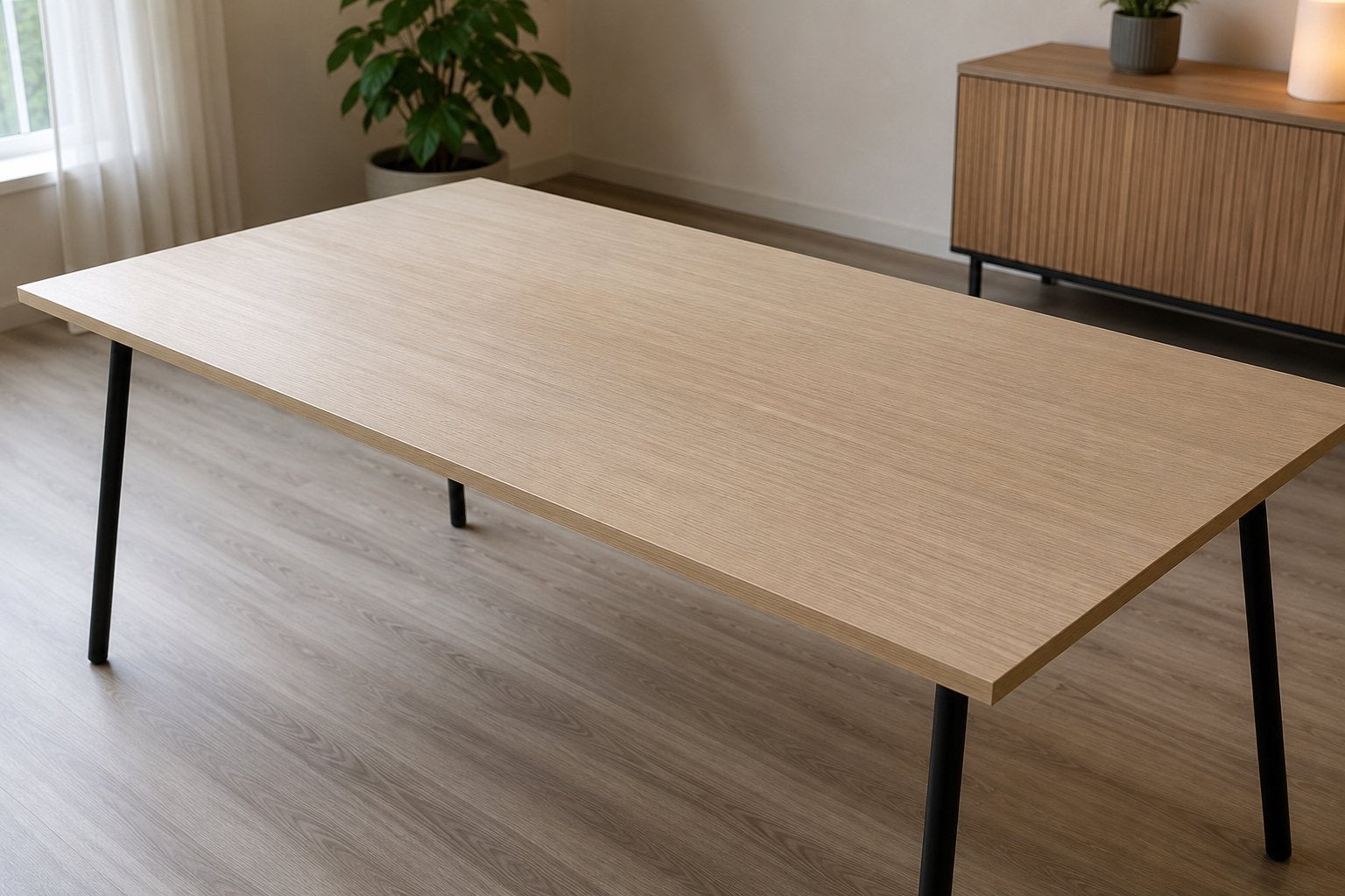 Tafelblad van TREKU, Huis en Inrichting, Tafels | Eettafels, Ophalen, 100 tot 150 cm, 50 tot 100 cm, Zo goed als nieuw