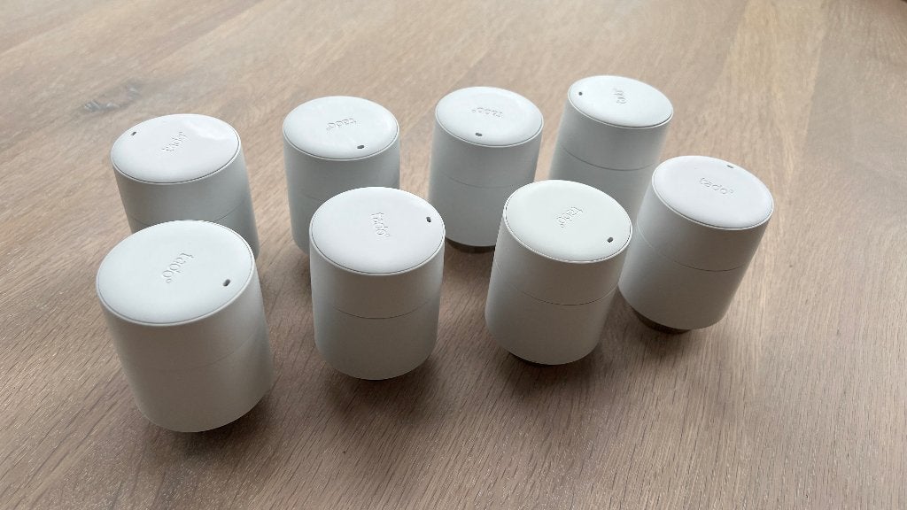Tado radiatorknoppen, totaal 15stuks, Ophalen of Verzenden, Slimme thermostaat