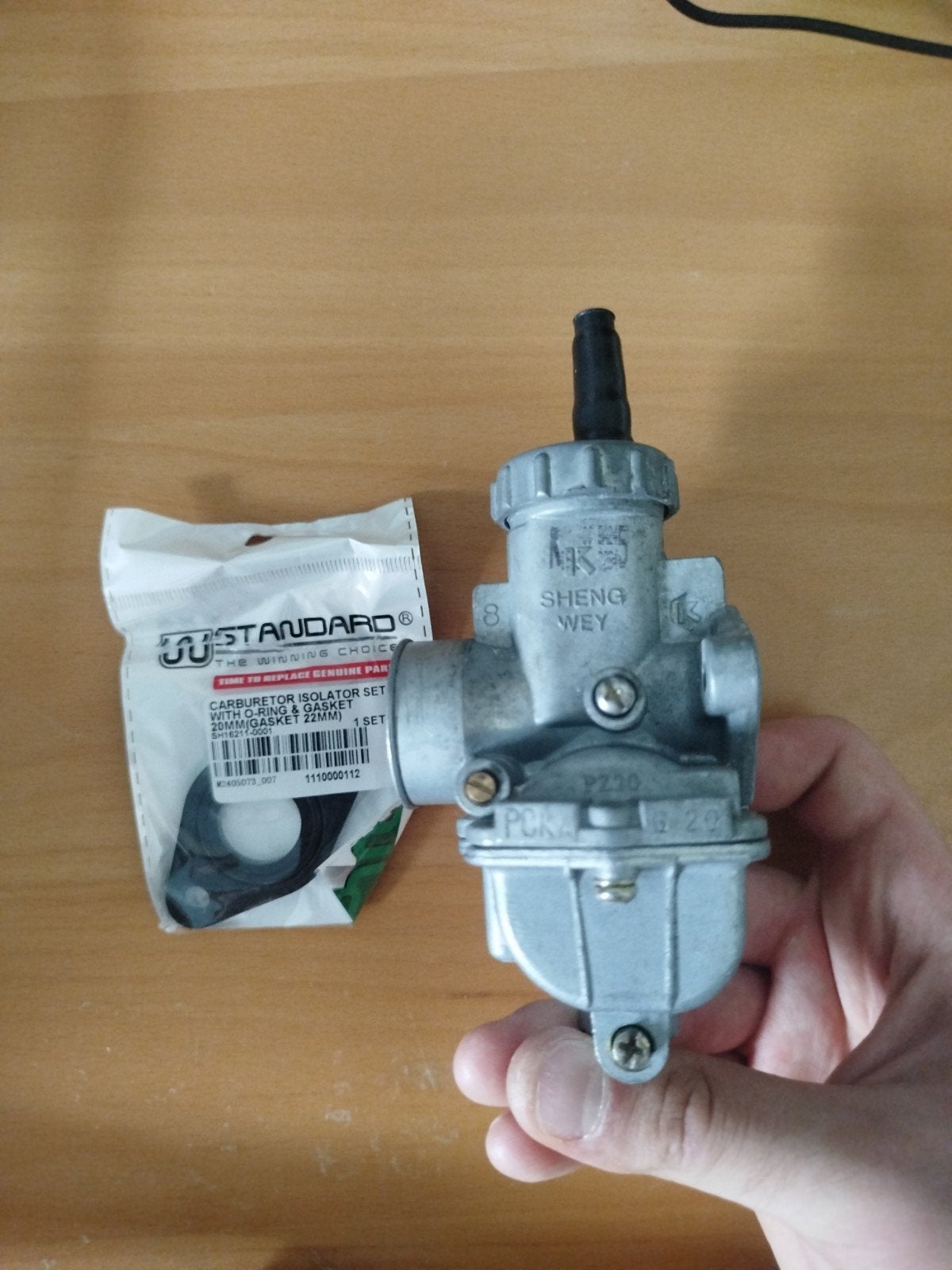 Sheng Wey PZ20 Carburateur (Keihin PC20 replica) - Gebruikt, Ophalen of Verzenden