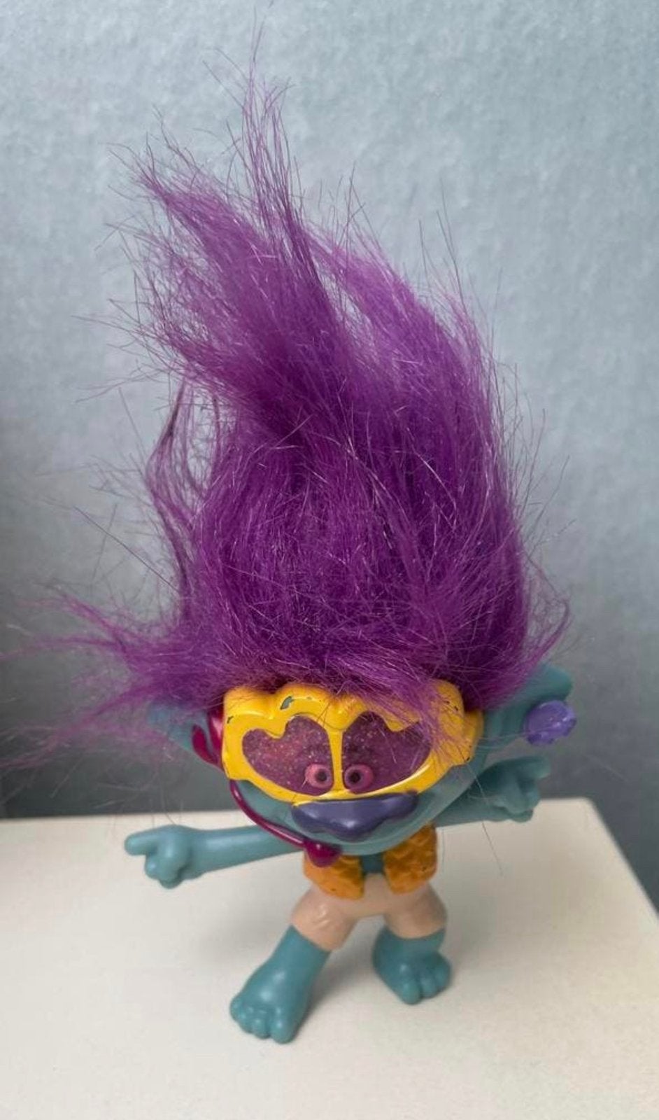 McDonald's poppetje figuur Troll World Tour Happy Meal, Ophalen of Verzenden, Zo goed als nieuw