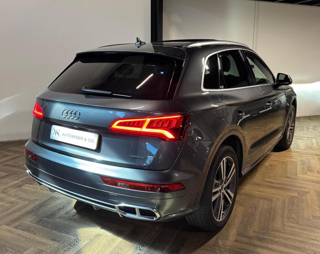 Audi Q5 55 TFSI e quattro PANO MEMORY VOL', Auto's, Audi, Gebruikt, Zwart, 4 cilinders, Origineel Nederlands