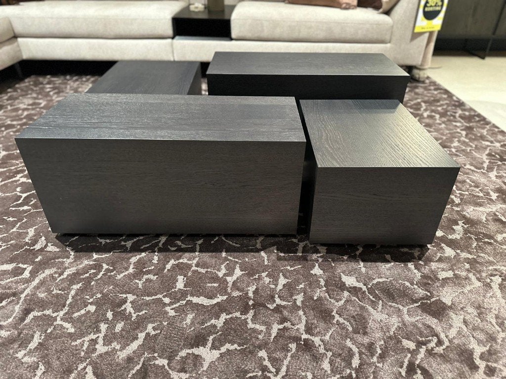 PUUUR Salontafel Set – 140x80 cm VAN €1999 VOOR €1399, Ophalen, Minder dan 45 cm, Minder dan 55 cm, Sommelsdijkse haven 19