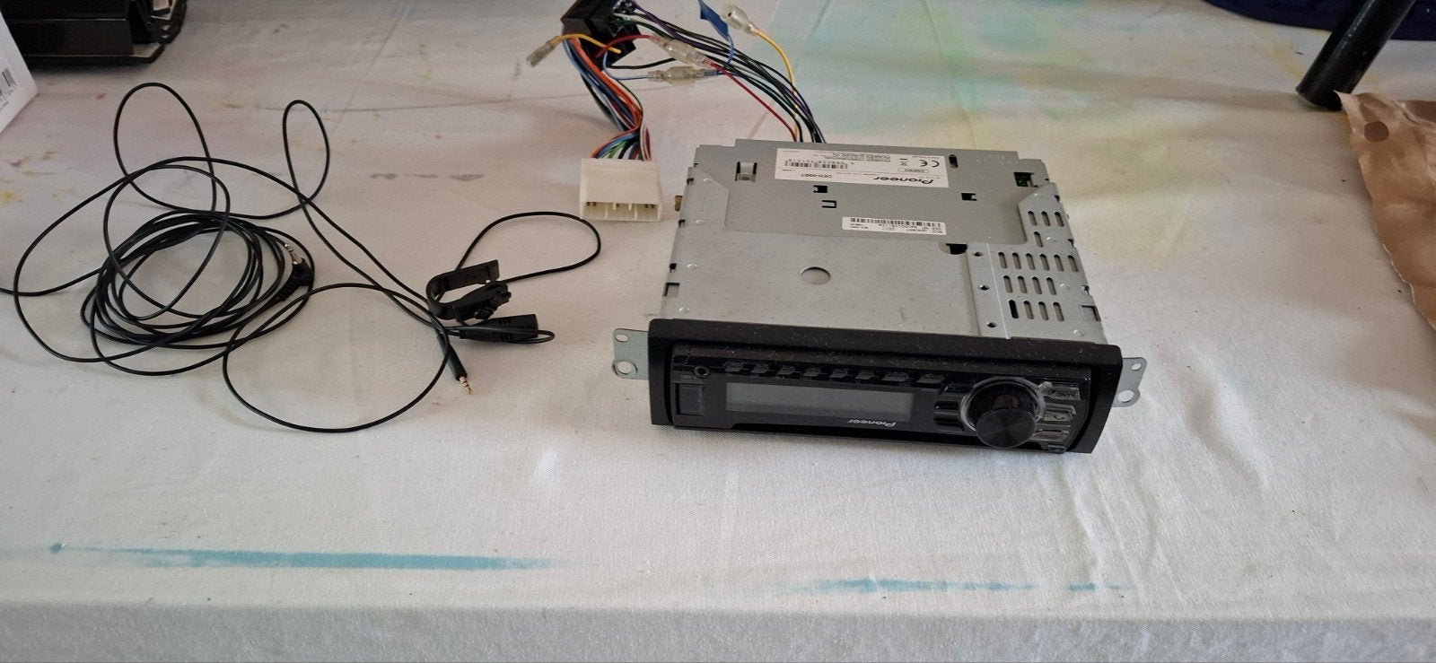 Pioneer DEH-09BT Autoradio met Bluetooth, Ophalen, Gebruikt