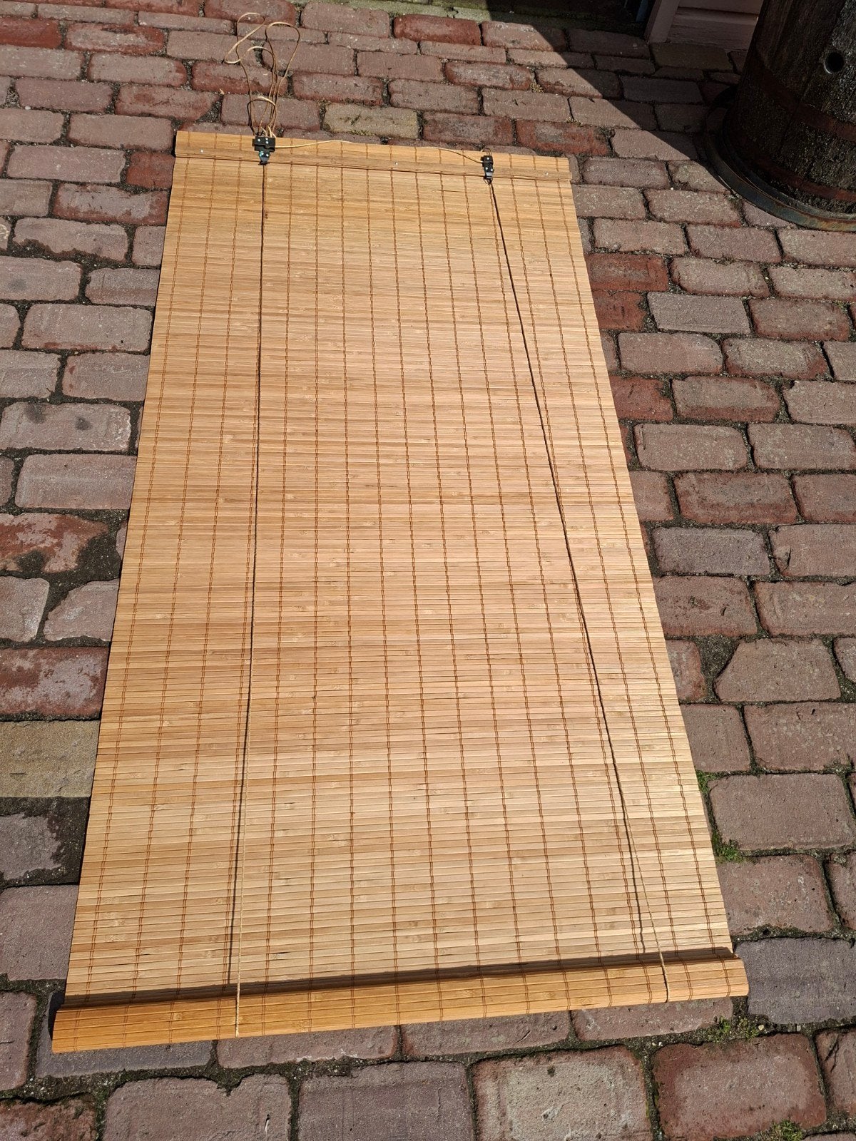 raambekleding bamboo, Rolgordijn, Ophalen of Verzenden, Rolgordijn