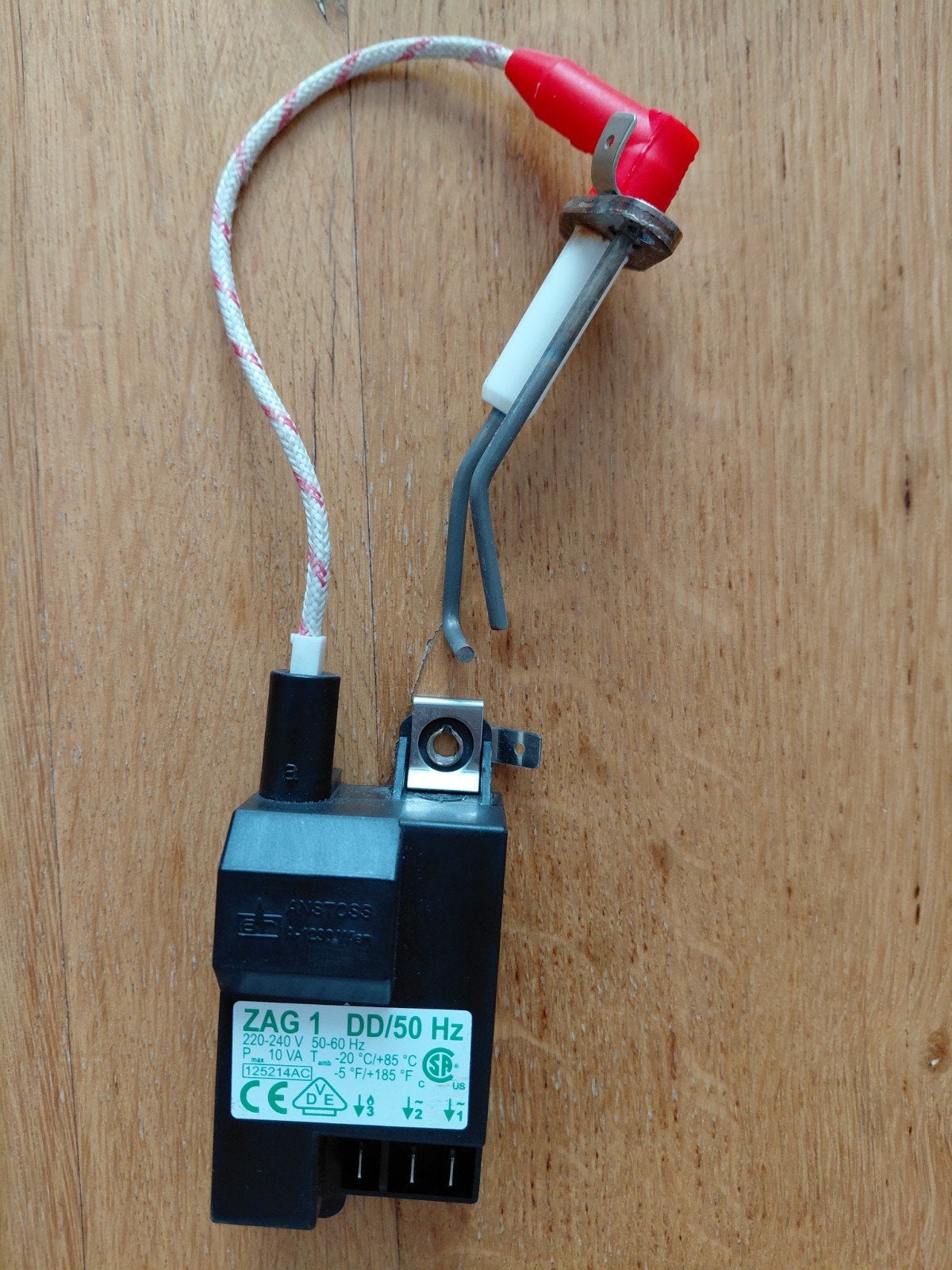 ZAG 1 DD/50 Hz Ontsteker voor gasapparaten, Doe-het-zelf en Verbouw, Verwarming en Radiatoren, Ophalen of Verzenden, Gebruikt