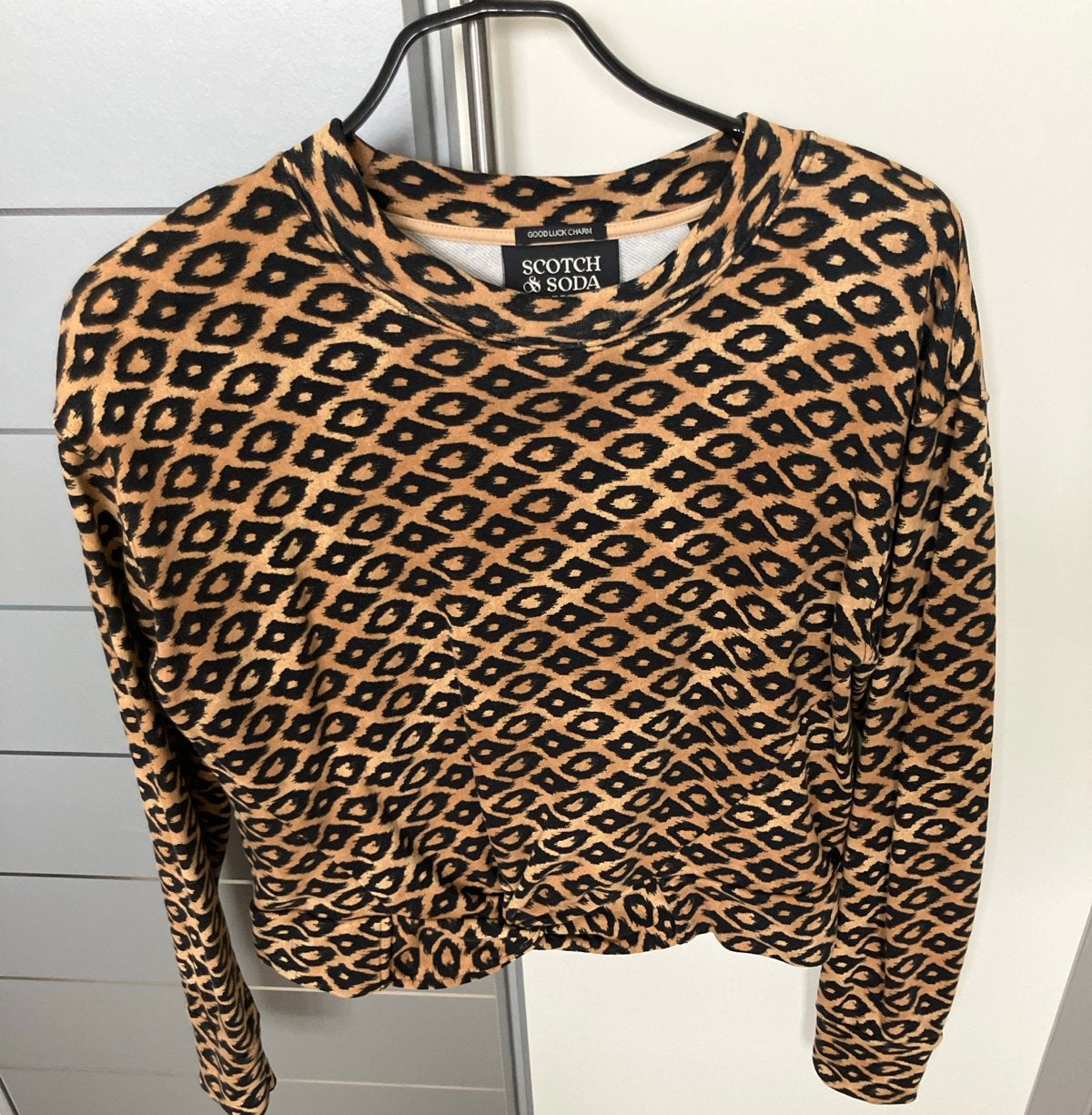 Scotch & Soda trui, mt M, Ophalen of Verzenden, Zo goed als nieuw, Maat 38/40 (M), Bruin