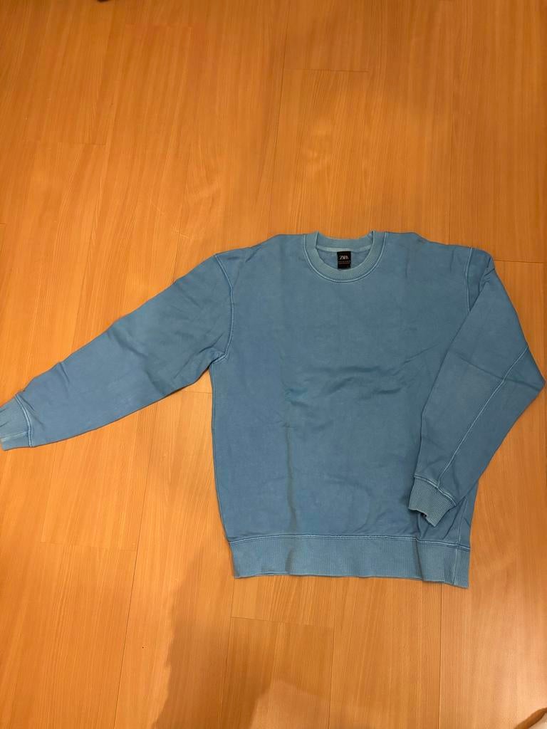 Zara sweater blauw maat M, Kleding | Heren, Truien en Vesten, Ophalen of Verzenden, Zo goed als nieuw, Maat 48/50 (M), Blauw