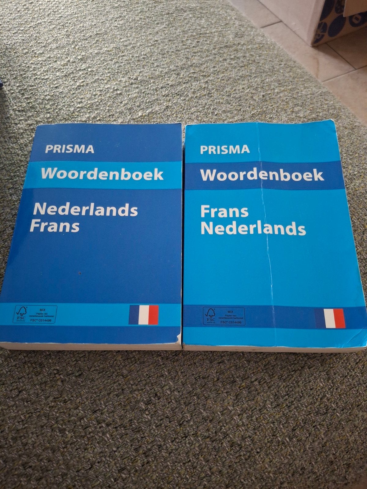 Prisma Woordenboek Nederlands-Frans & Frans-Nederlands, Ophalen, Gelezen, Prisma of Spectrum, Nederlands