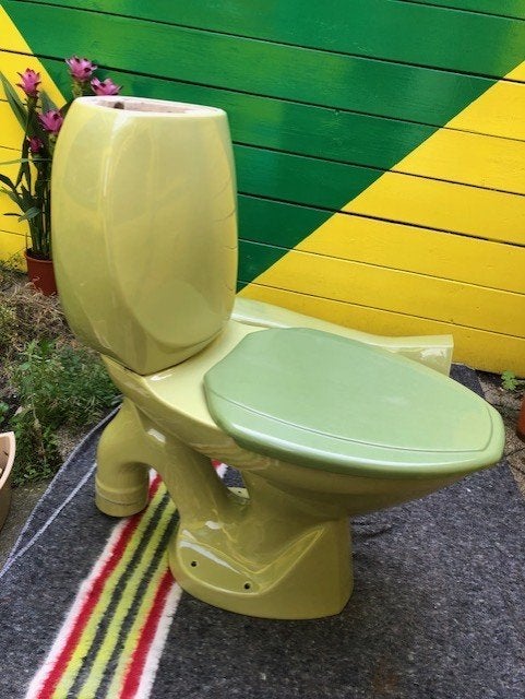 Complete originele Ifö Cascade sanitairset WC / WASTAFEL, Ophalen, Gebruikt, 50 tot 100 cm, Minder dan 100 cm
