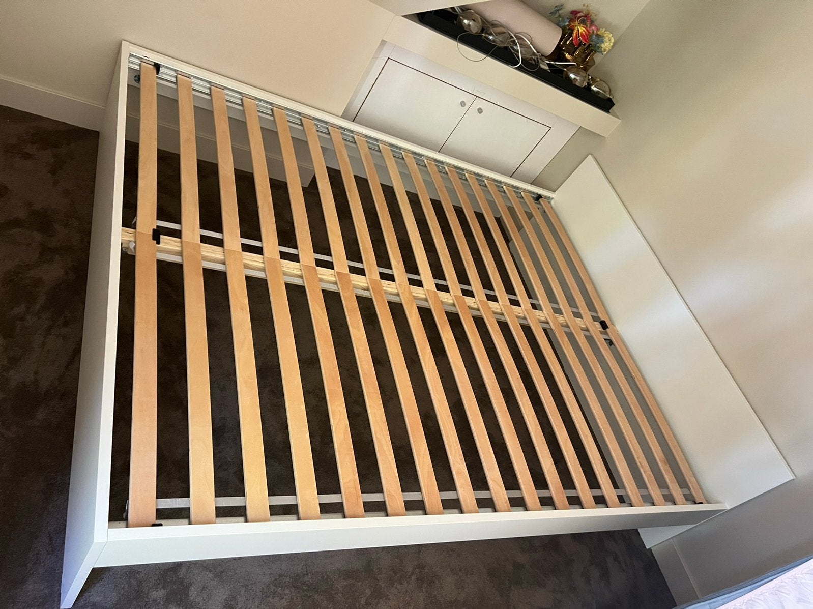 Vihals ikea bed 160x200 NIEUW, Ophalen, Bedbodem, 200 cm, 160 cm