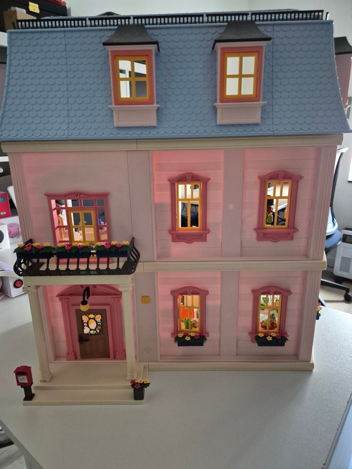 Playmobil Herenhuis 5303 (inrichting 5304 t/m 5309 en 5336), Ophalen of Verzenden, Gebruikt, Complete set