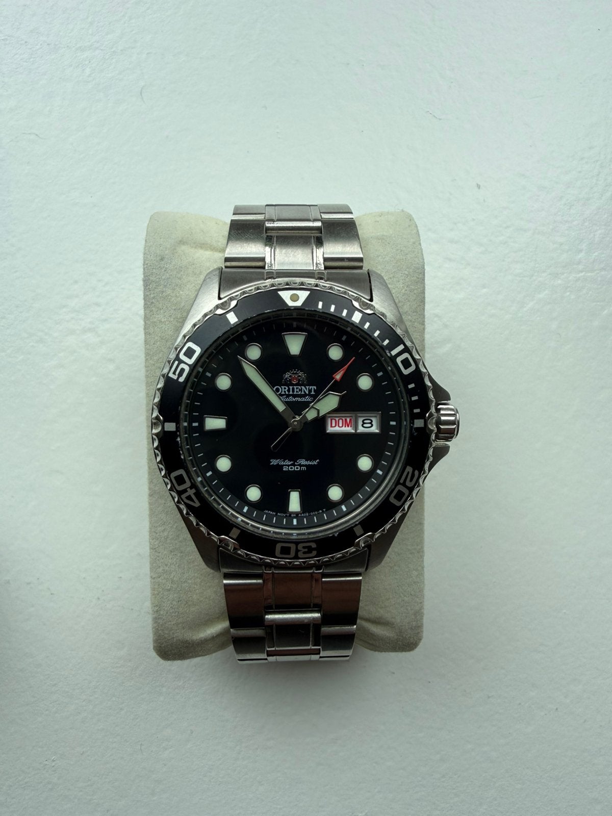 Duikhorloge; Orient Ray 2, Sieraden, Tassen en Uiterlijk, Horloges | Heren, Zo goed als nieuw, Polshorloge, Overige merken, Staal