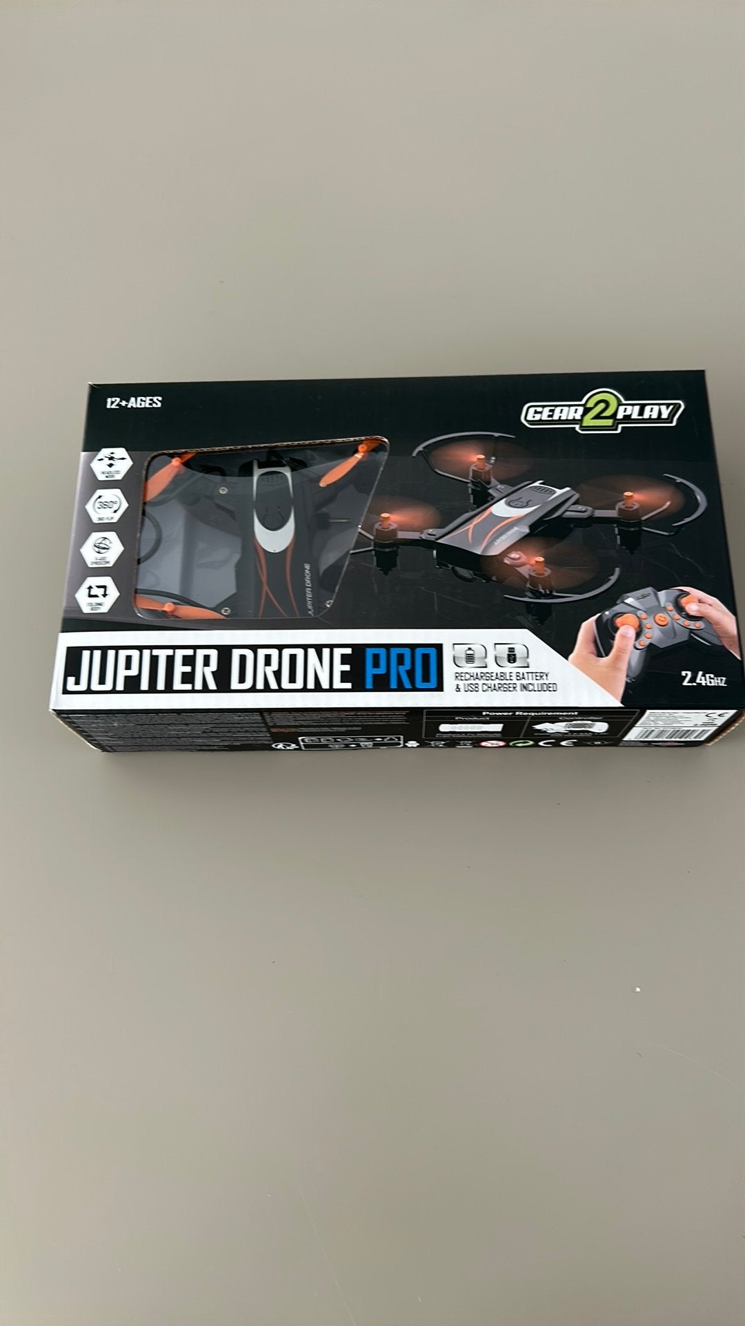 Gear2Play Jupiter Drone Pro, 100 tot 1000 meter, Overige merken, Ophalen of Verzenden, Zo goed als nieuw