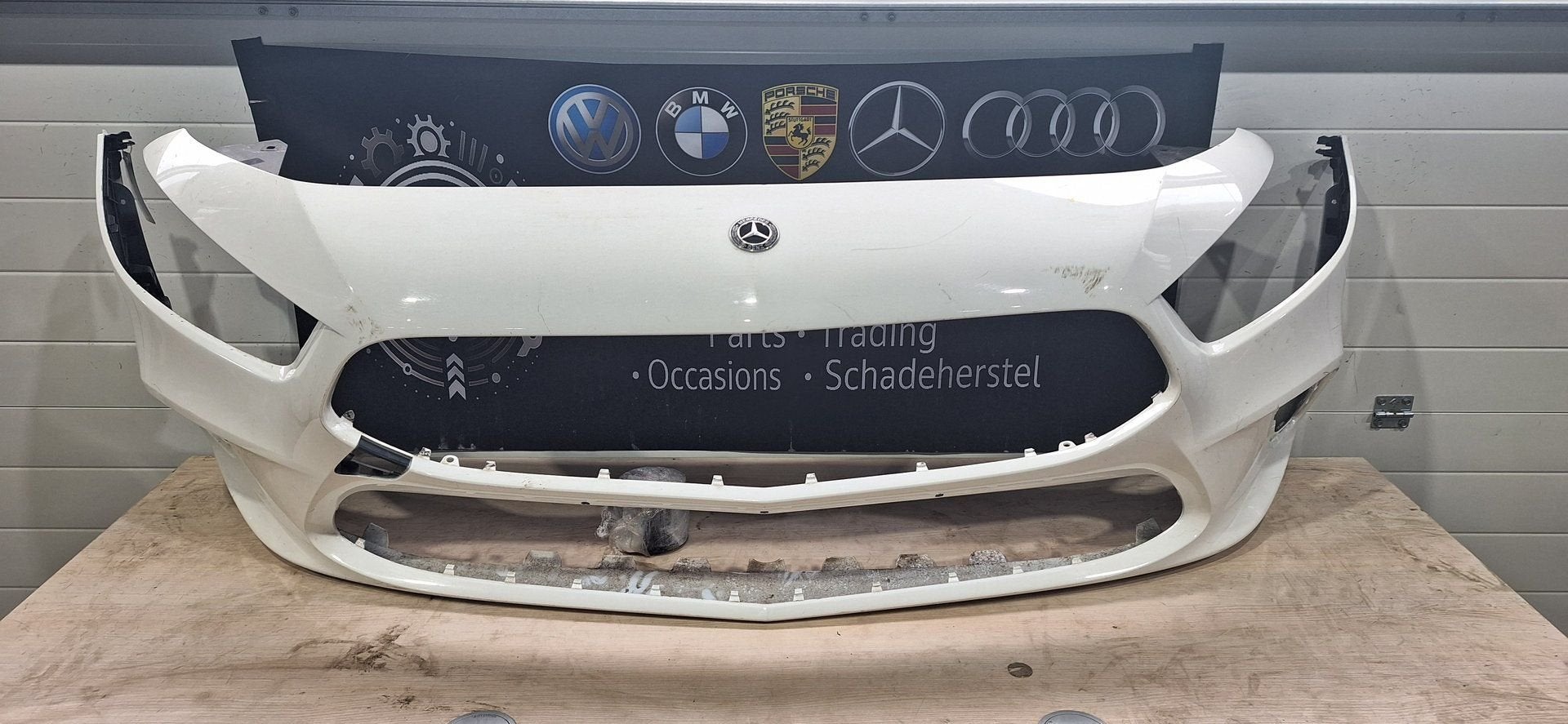 W177 A Klasse BUMPER 2019-2023 Mercedes VOORBUMPER, Gebruikt, -, Voor, Ophalen of Verzenden
