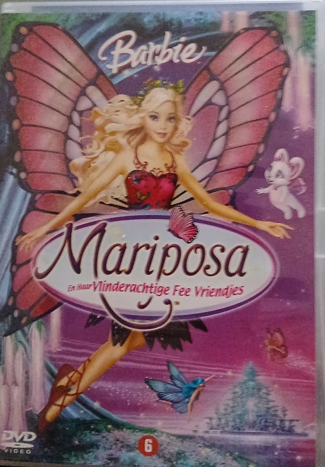 barbie dvd.s 6 stuks zie foto.pakket 429, Alle leeftijden, Ophalen of Verzenden, Zo goed als nieuw