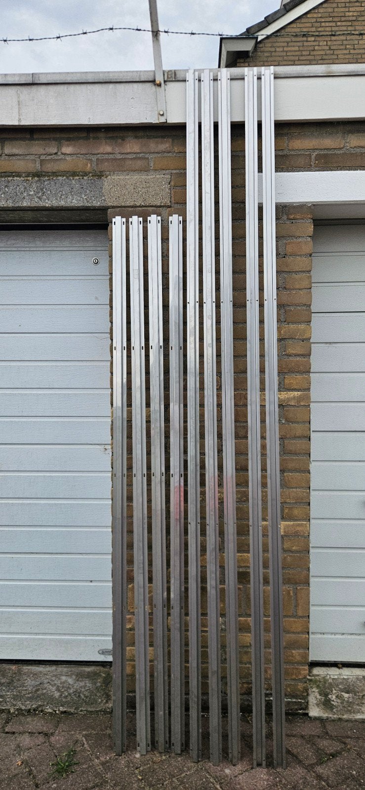 JMV Beschermprofielen RVS (9x)  - Twee lengtes, Ophalen, Nieuw, Overige metalen
