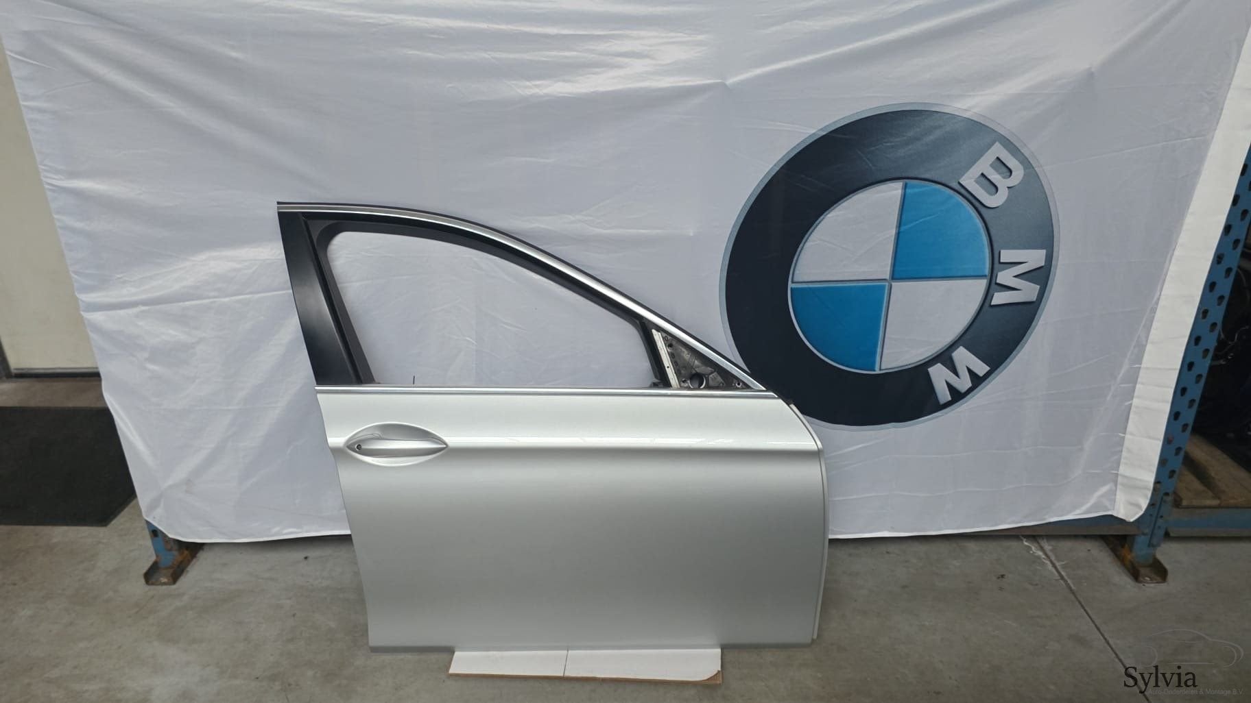 Rechts voor deur portier BMW 5 serie F10 F11 F18 Titansilver, Auto-onderdelen, Gebruikt, -, Deur, -