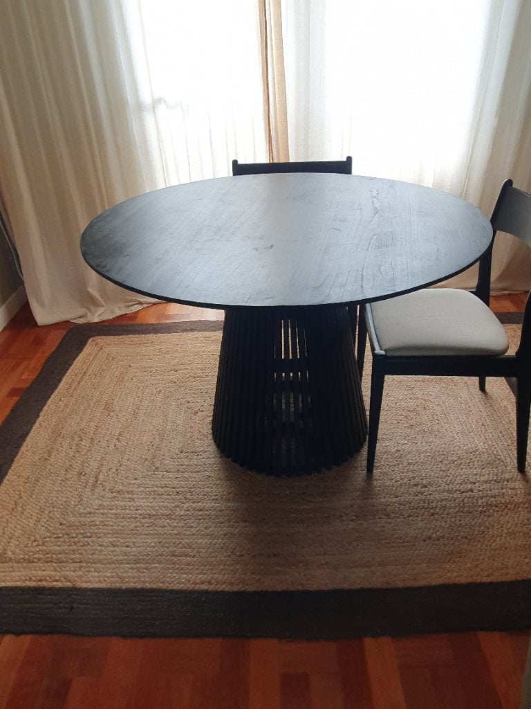 Ronde tafel, Ophalen, Rond, Zo goed als nieuw, Vier personen