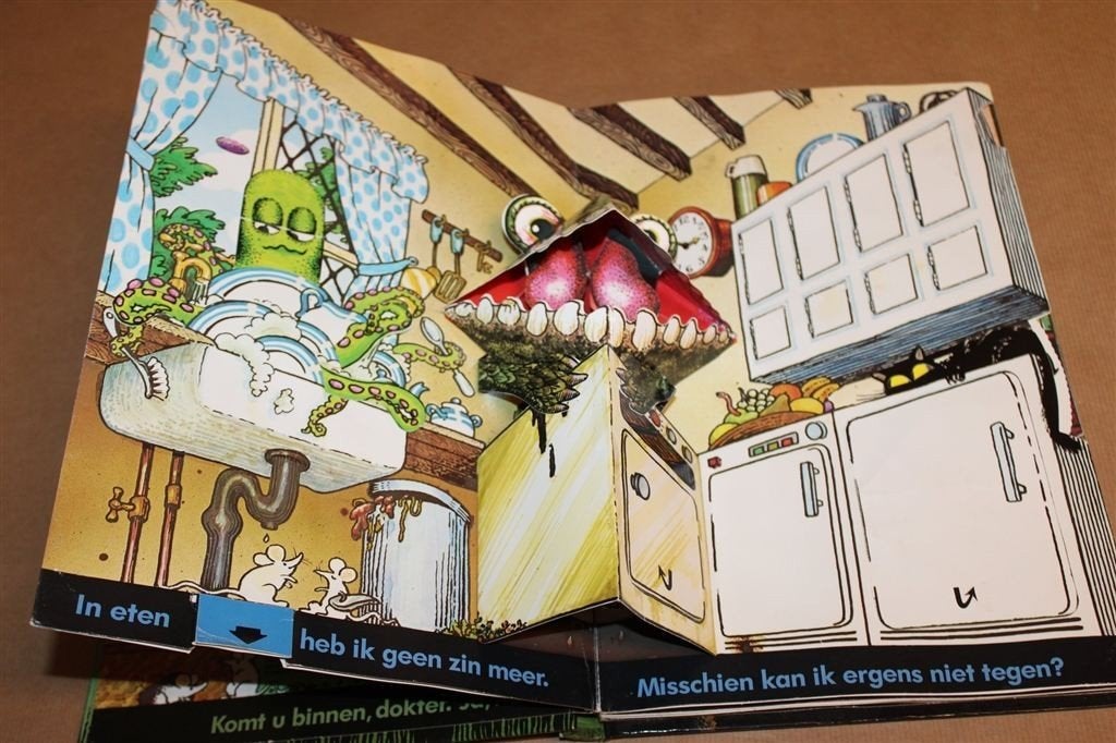 Het Spookhuis — Jan Pienkowski Pop-up Boek 1995, Boeken, Ophalen of Verzenden, Gelezen