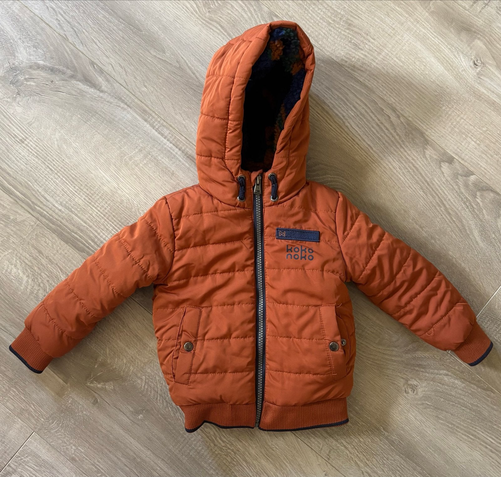 Koko Noko winterjas maat 86 - Zeer goede staat, Ophalen of Verzenden, Zo goed als nieuw, Jongetje of Meisje, Jasje
