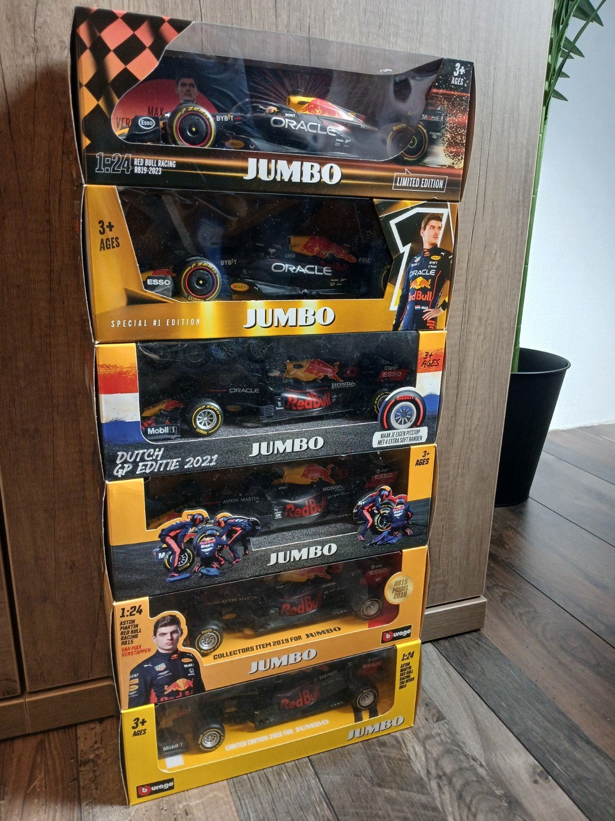 Max Verstappen Jumbo F1 modelauto's - Nieuw in doos, Ophalen of Verzenden, Nieuw