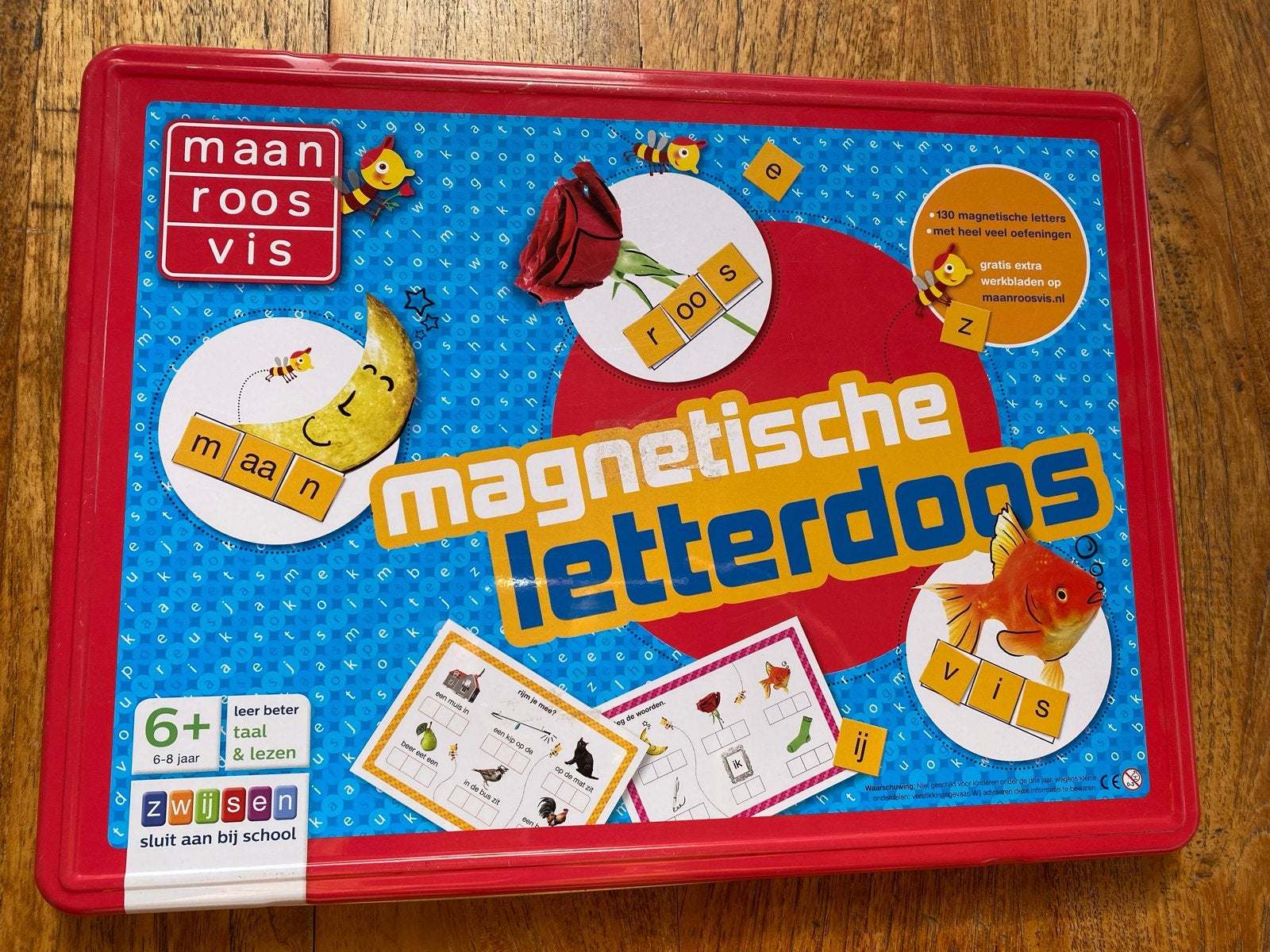 Zwijsen Magnetische Letterdoos - Taal en Lezen 6+, Kinderen en Baby's, Ophalen of Verzenden, Zo goed als nieuw, Taal en Lezen