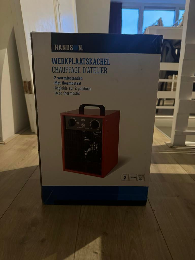 Handson werkplaats kachel heater, Doe-het-zelf en Verbouw, Ophalen, 30 tot 80 cm, Kachel, Minder dan 60 cm