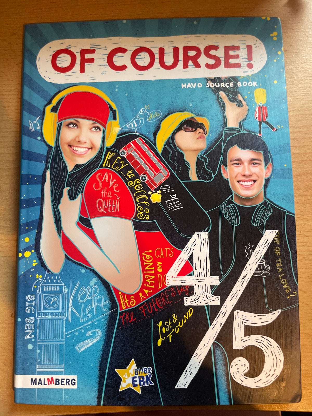 Of Course! HAVO Source Book 4/5 - Engels lesboek, Ophalen of Verzenden, Alpha, Zo goed als nieuw, HBO