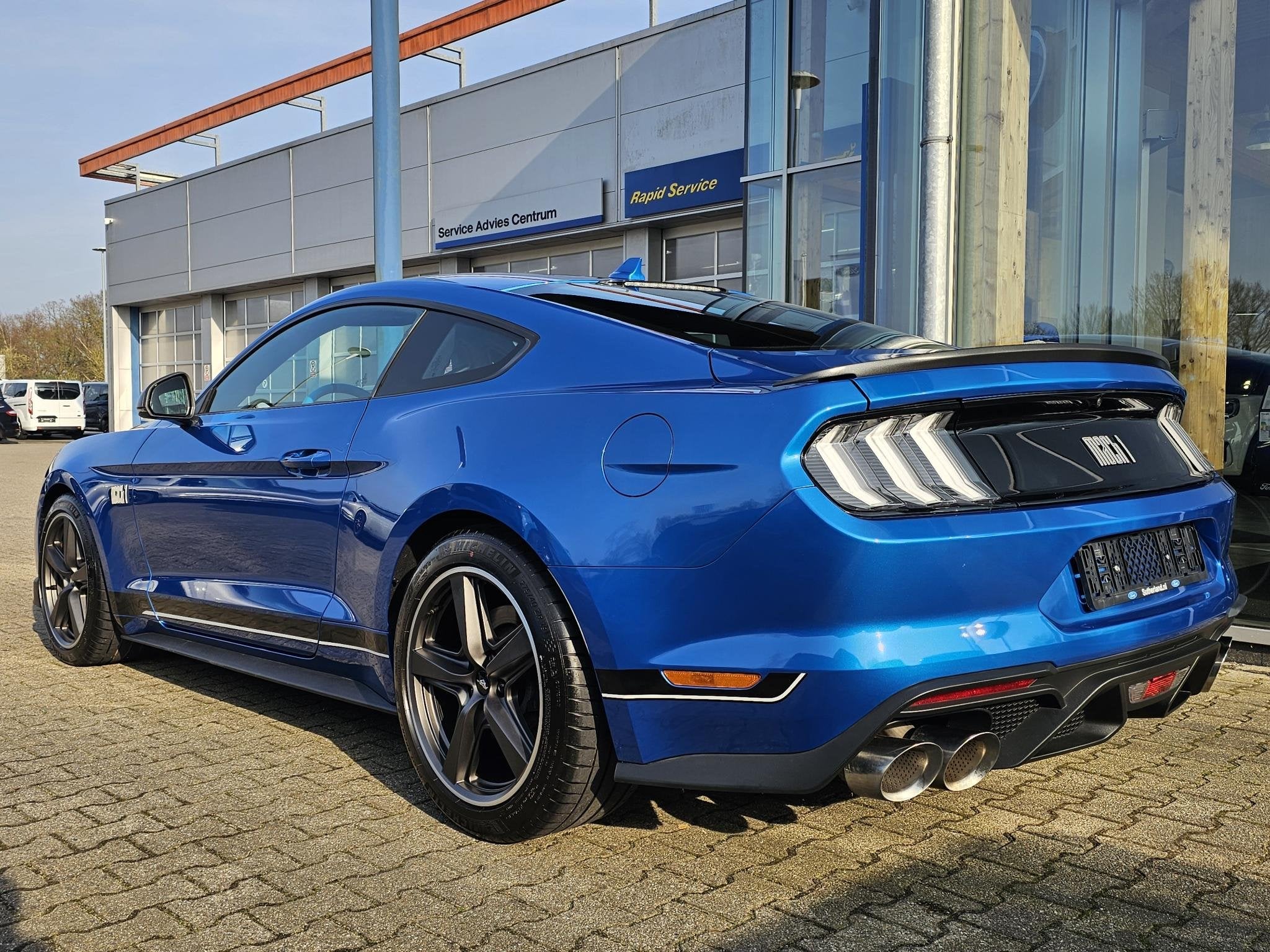 Ford Mustang Fastback 5.0 V8 Mach-1 | Handgeschakeld | 460pk, Auto's, Achterwielaandrijving, Leder, Bedrijf, Mustang