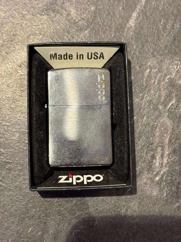 Zippo aansteker zilver, Verzamelen, Ophalen of Verzenden, Nieuw, Aansteker
