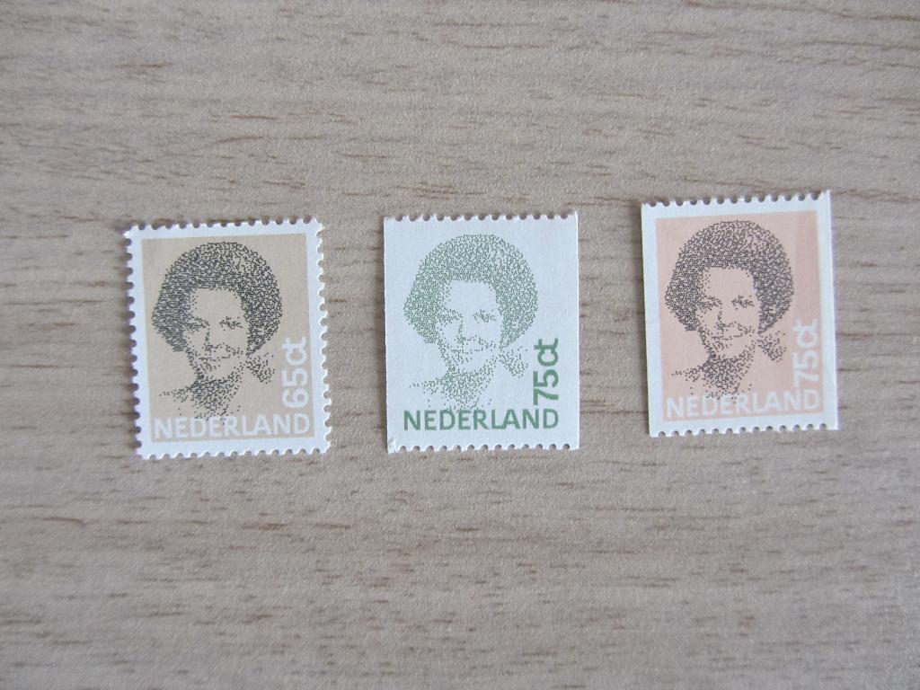 Nederland 1980/1981/1991 Frankeerzegels Koningin Beatrix, Ophalen of Verzenden, Na 1940, Postfris