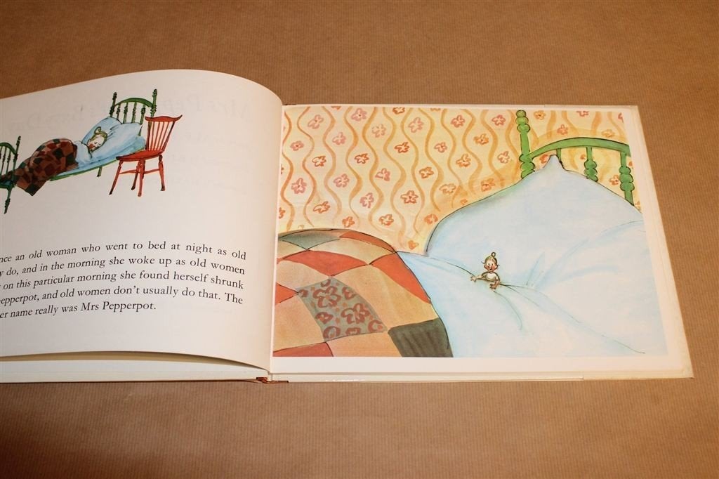 Vrouwtje Theelepels Drukkedag [1968] — Vintage Prentenboek, Ophalen of Verzenden, Gelezen