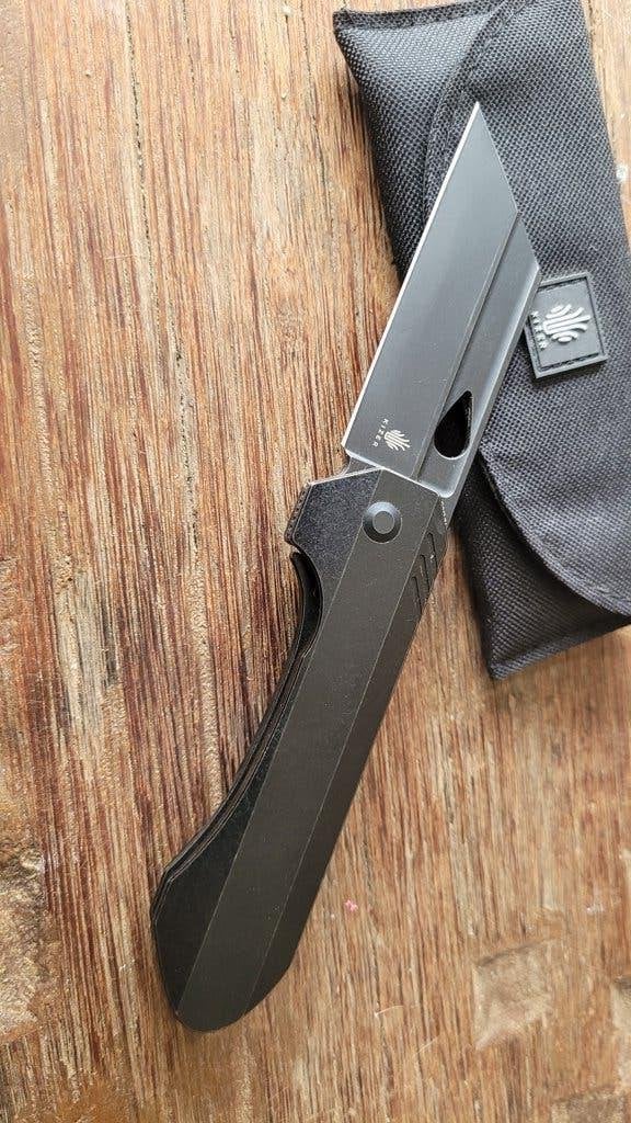 Kizer Huldra Titanium mes, Ophalen, Zo goed als nieuw
