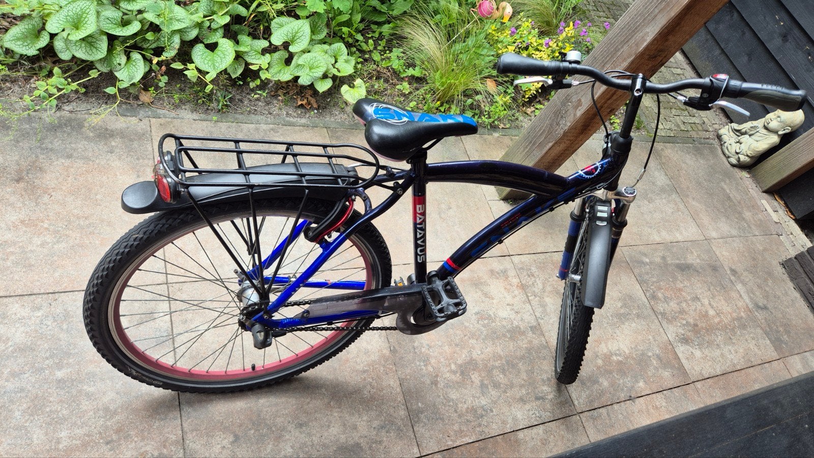 Batavus Snake 26 inch kinderfiets met 3 versnellingen, Fietsen en Brommers, Fietsen | Jongens, Ophalen, Terugtraprem, Gebruikt