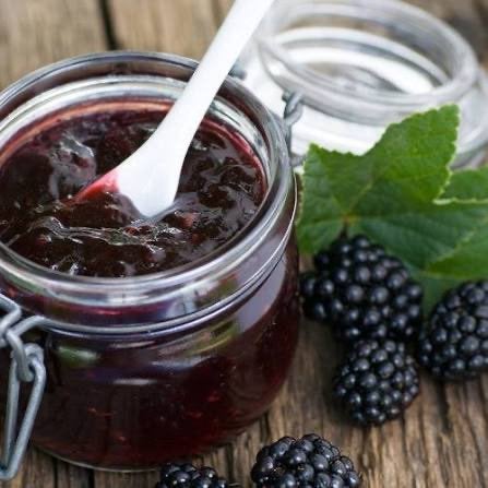 Bramenjam ( vers ) en pannekoekstekjes, Ophalen