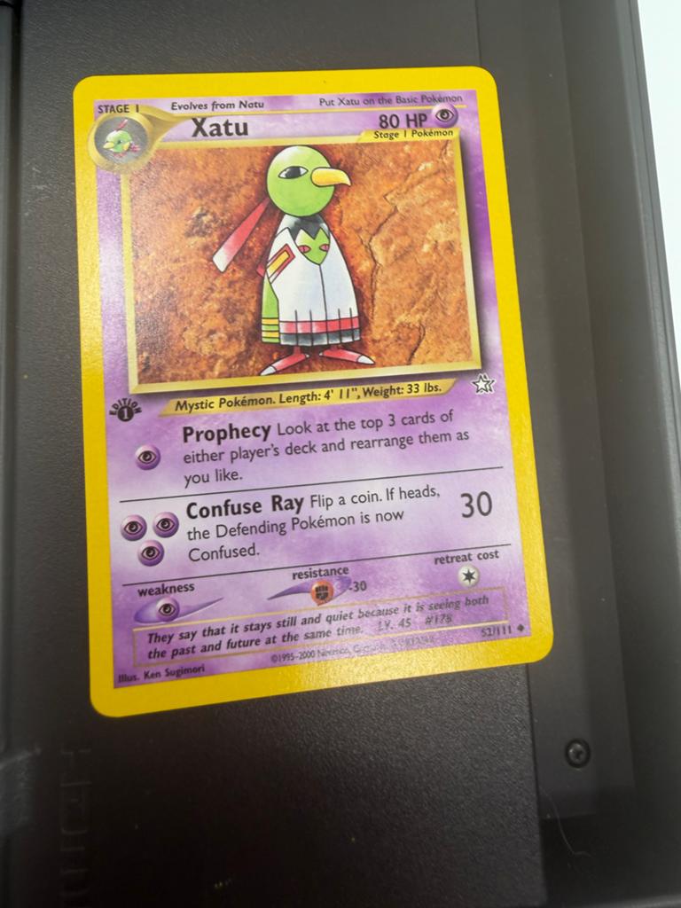 Pokémon Xatu Kaart (Neo Discovery 53/111) - Zeldzaam, Ophalen of Verzenden, Gebruikt, Losse kaart