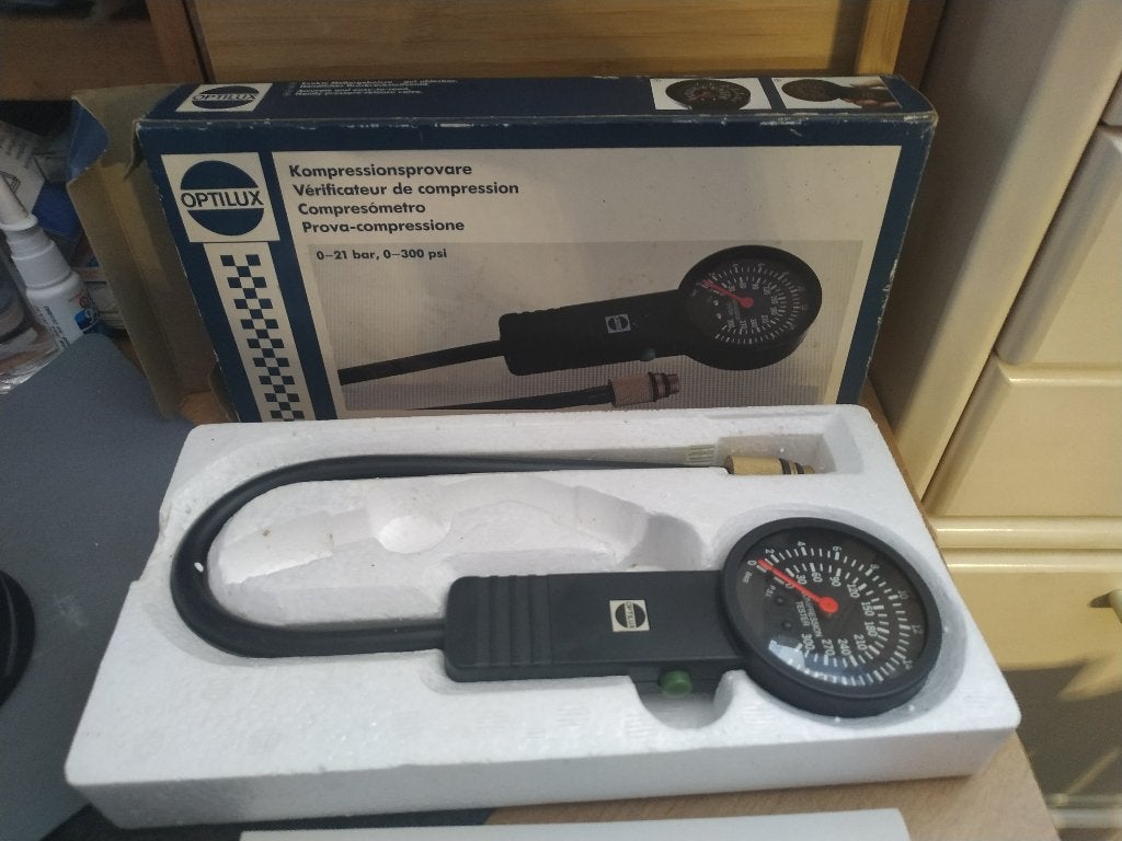 Kompressionstester OPTILUX, Auto diversen, Autogereedschap, Ophalen of Verzenden, Nieuw