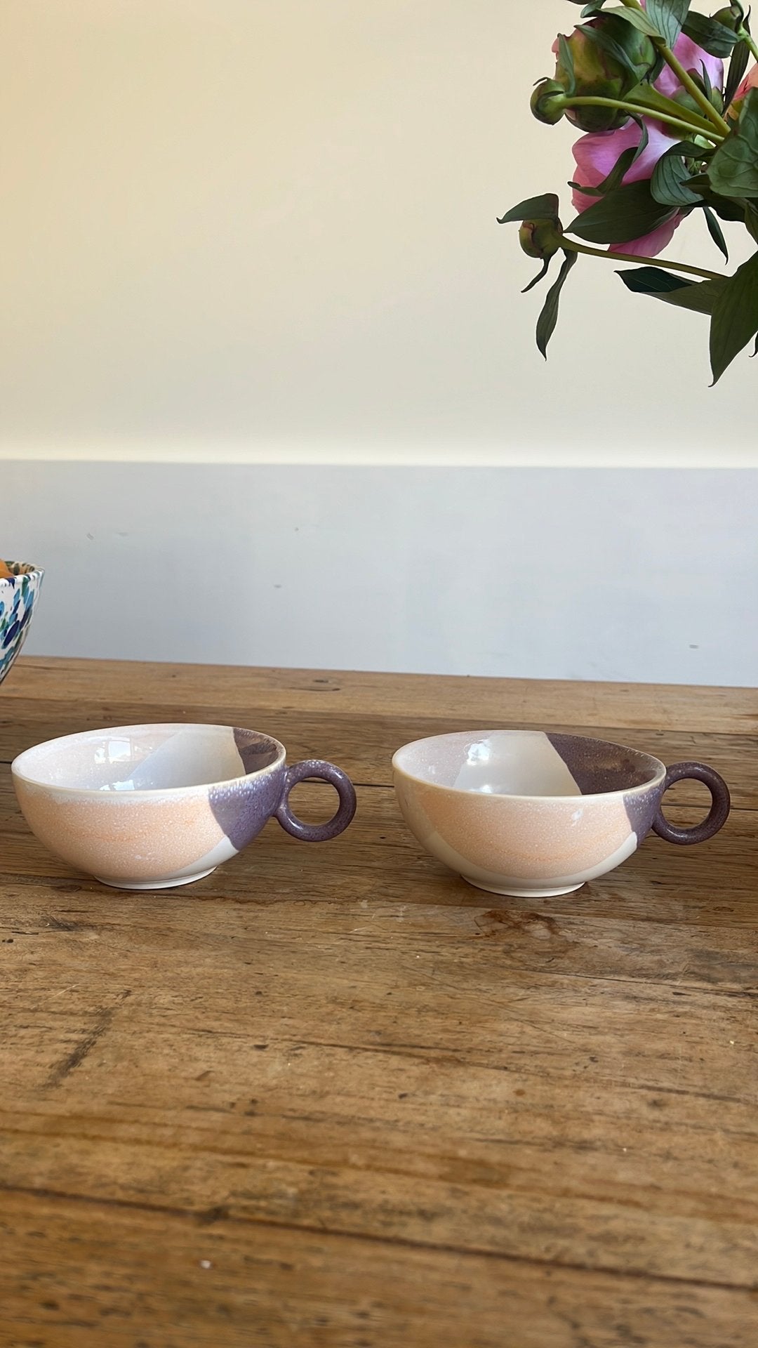2x HK Living kopjes, Ophalen, Keramiek, Zo goed als nieuw, Overige stijlen