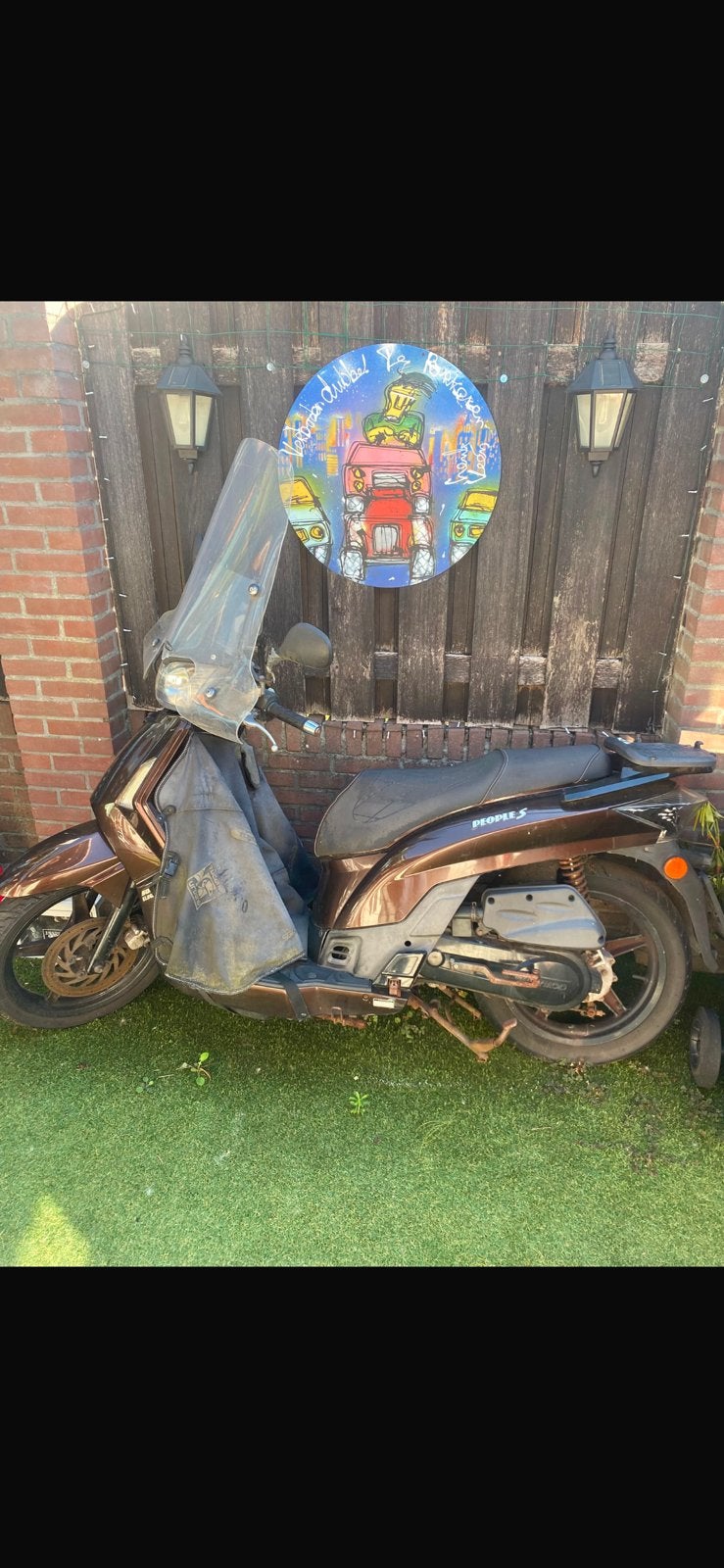 Kymco people s snorscooter, Fietsen en Brommers, Ophalen, Zo goed als nieuw, Benzine, Kymco