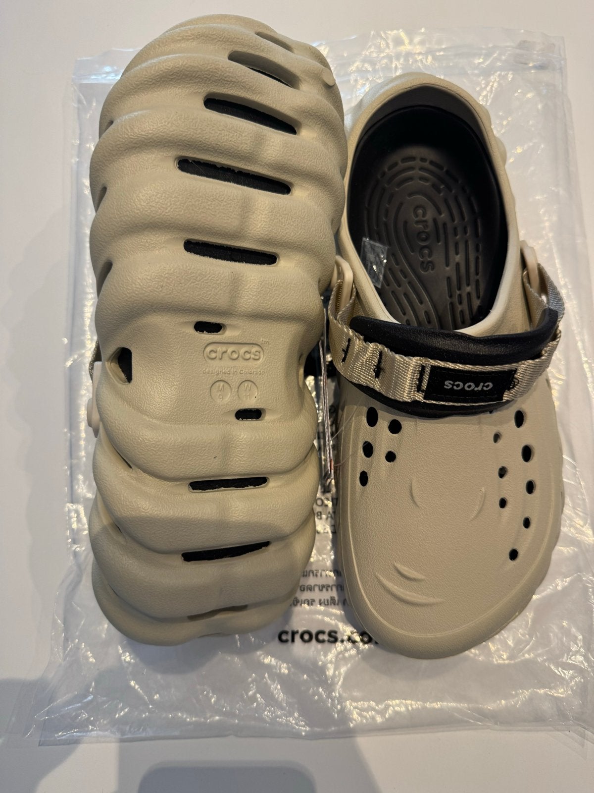 Crocs Echo Clog - Nieuw, Maat 42, Kleding | Heren, Schoenen, Overige kleuren, Klompen, Nieuw, Ophalen of Verzenden