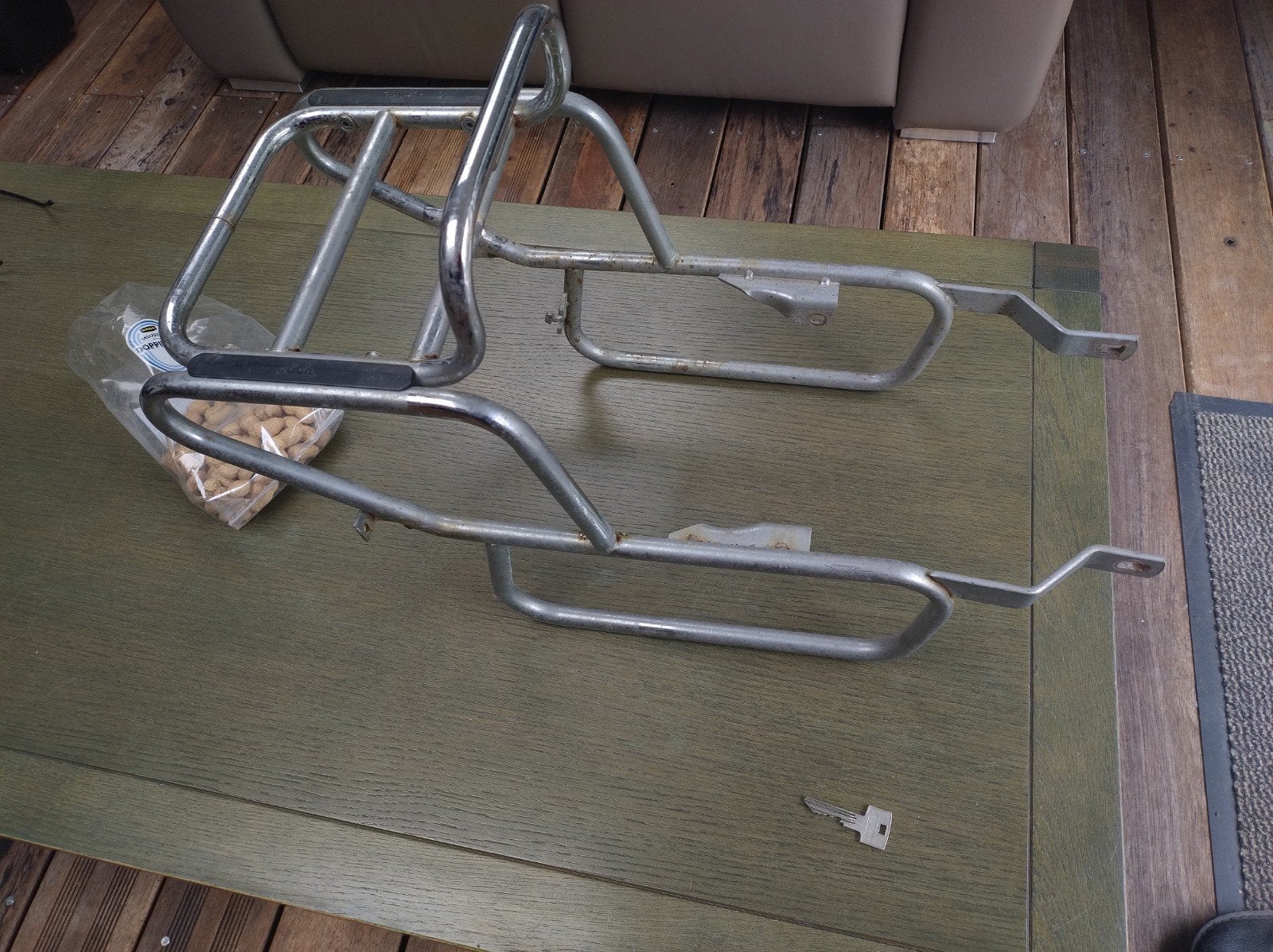 Let op! Opknapper bagagedrager voor Honda MB., Fietsen en Brommers, Ophalen, Gebruikt, Overige modellen