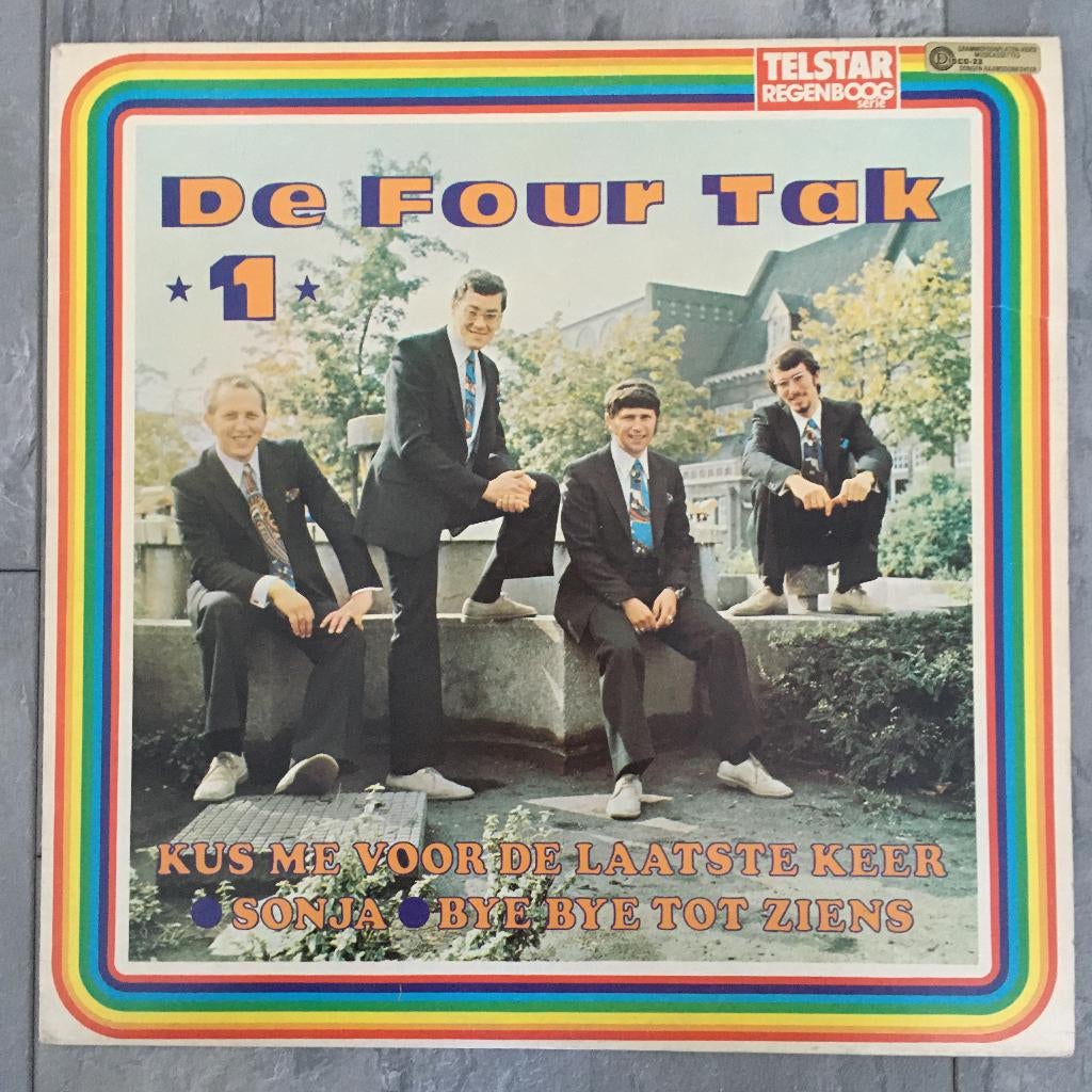 De Four Tak – De Four Tak *1*, Cd's en Dvd's, Vinyl | Nederlandstalig, Gebruikt, Originele persing, 7 inch, Ophalen of Verzenden