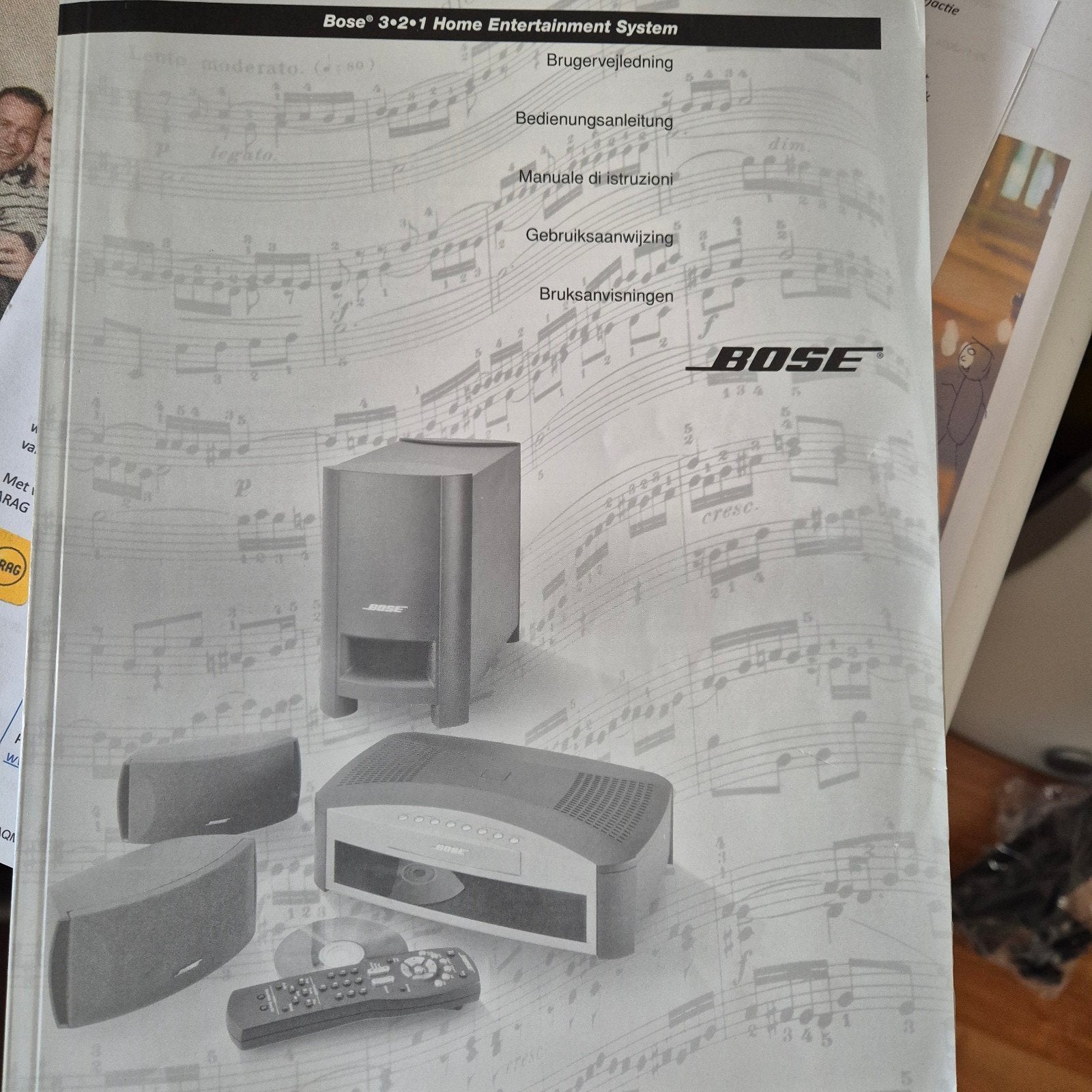 Bose Radio met Bass en luidsprekers, Ophalen, Gebruikt, Minder dan 60 watt, Bose