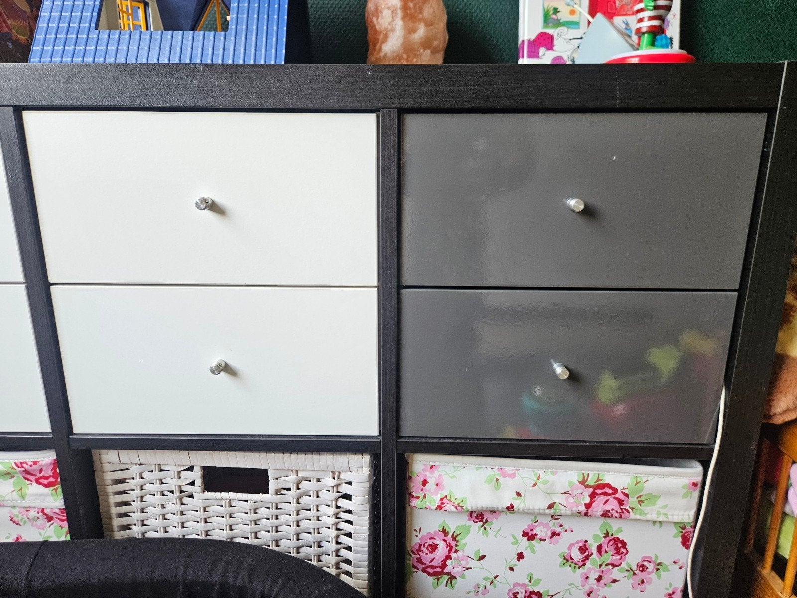 4 x IKEA Kallax inzet met 2 lades, Ophalen