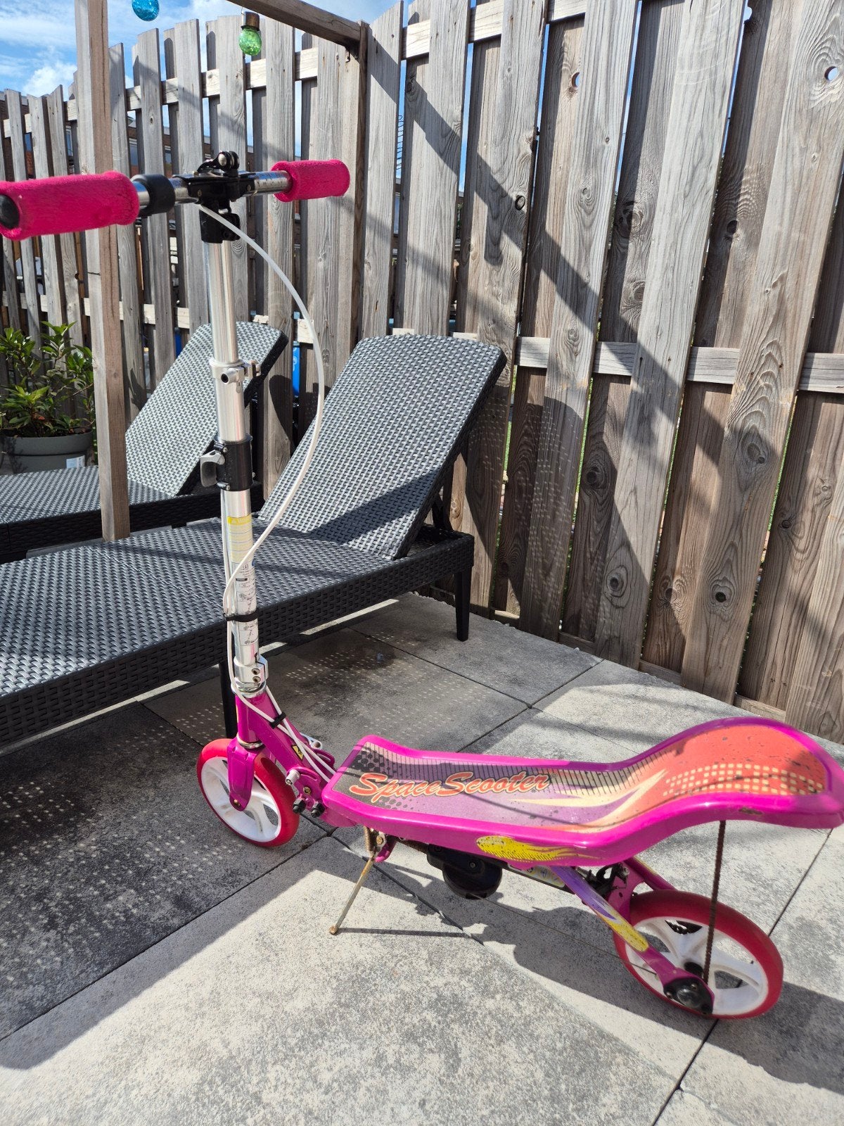 Roze Spacescooter, Fietsen en Brommers, Steps, Ophalen, Gebruikt, Overige typen, Onbekend