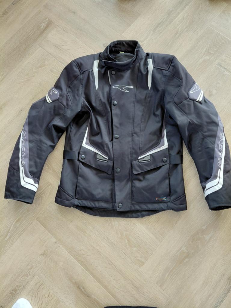 Motorjas motorbroek textiel., Motoren, Kleding | Motorkleding, Ophalen, Tweedehands, Dames, Combipak