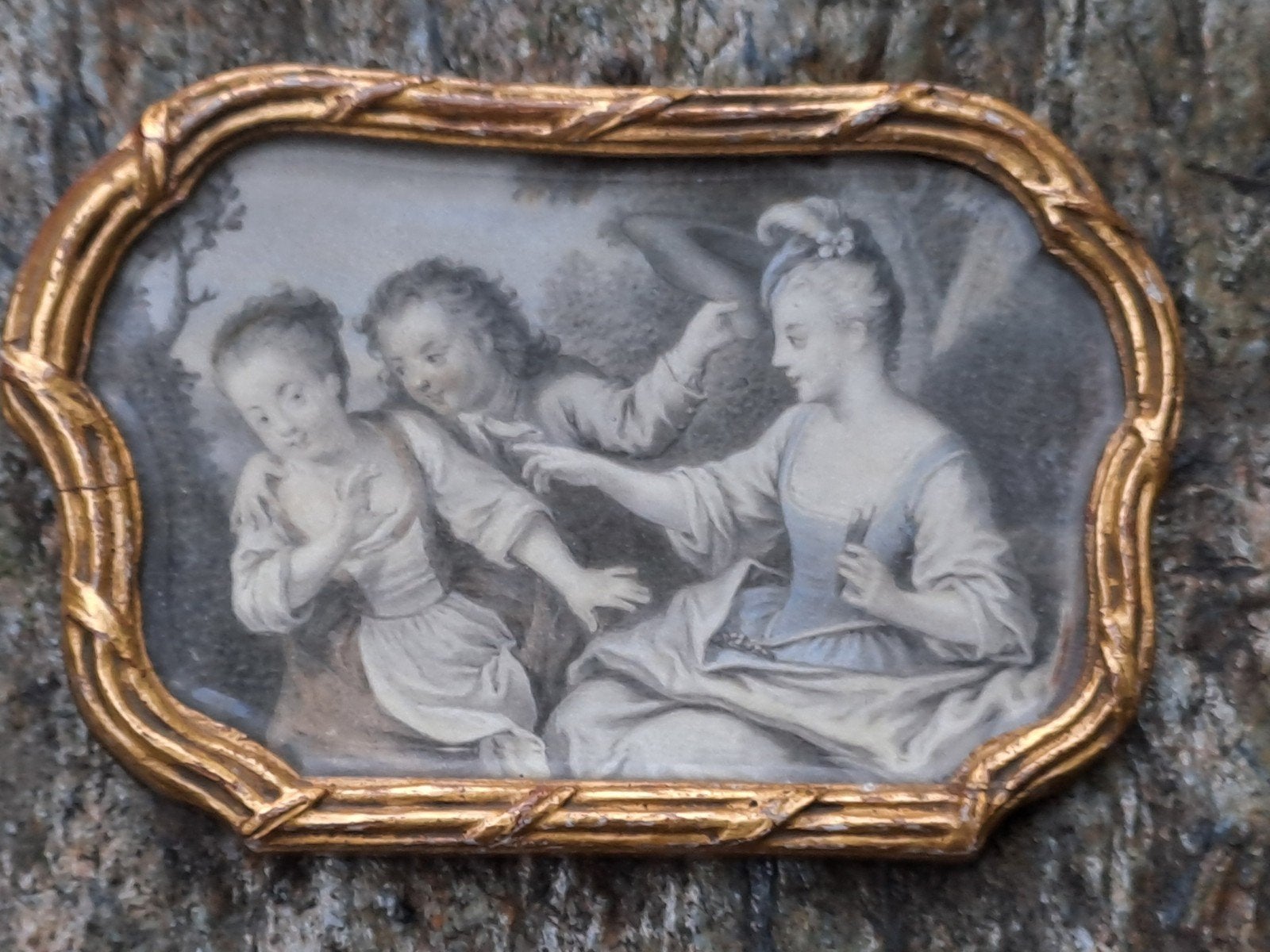 Miniatuur van Klingstedt Karl Gustaf RIGA 1657 - PARIJS 1734, Antiek en Kunst, Overige stijlen, Verzenden, Portret of Personen