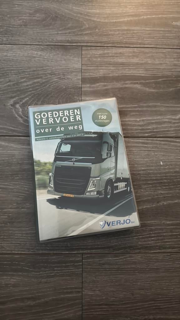 C rijbewijs goederenvervoer over de weg verjo code95 vracht, Ophalen of Verzenden, Zo goed als nieuw, Vrachtwagen