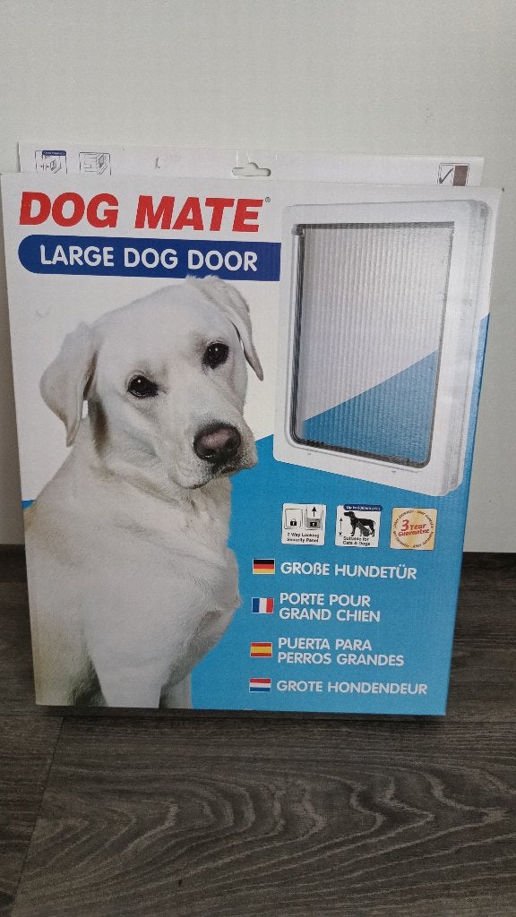 Dog Mate Large Dog door, Hondendeur, + security door Nieuw!, Ophalen, Nieuw