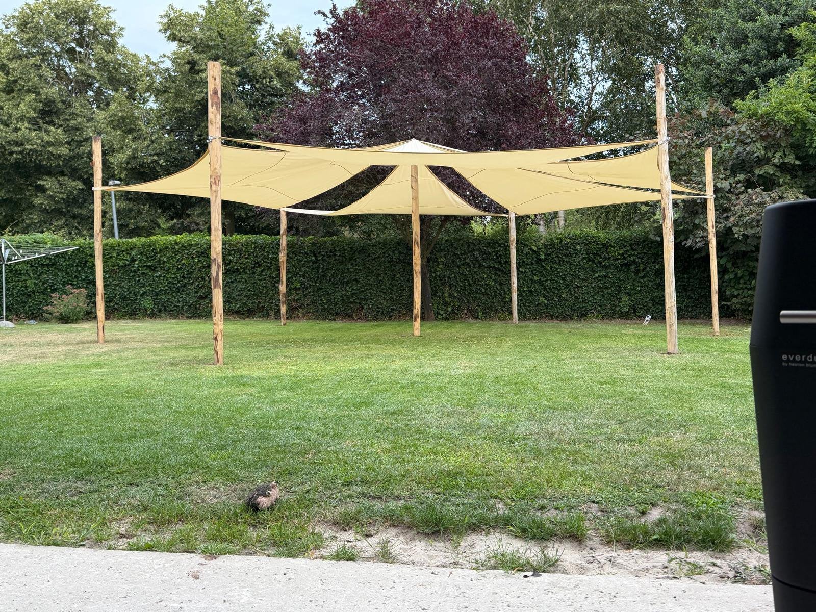 Partytent / Stretchtent constructie – unieke sfeermaker, Tuin en Terras, Partytenten, Zo goed als nieuw, Overige typen, 8 meter of meer
